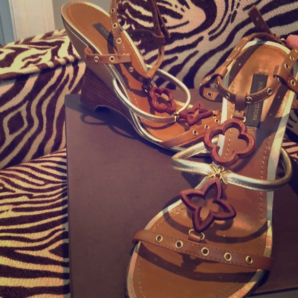 Louis Vuitton Luxury Wedge 36 - Picture 1 of 8